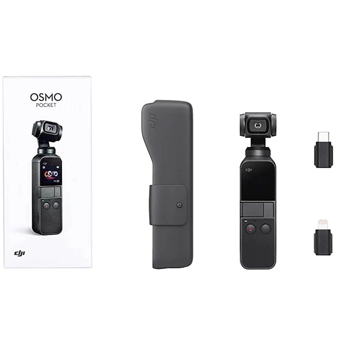 DJI Osmo Pocket 1 Handheld 3-Axis Gimbal Stabilizer generation w/Box 99%NEW