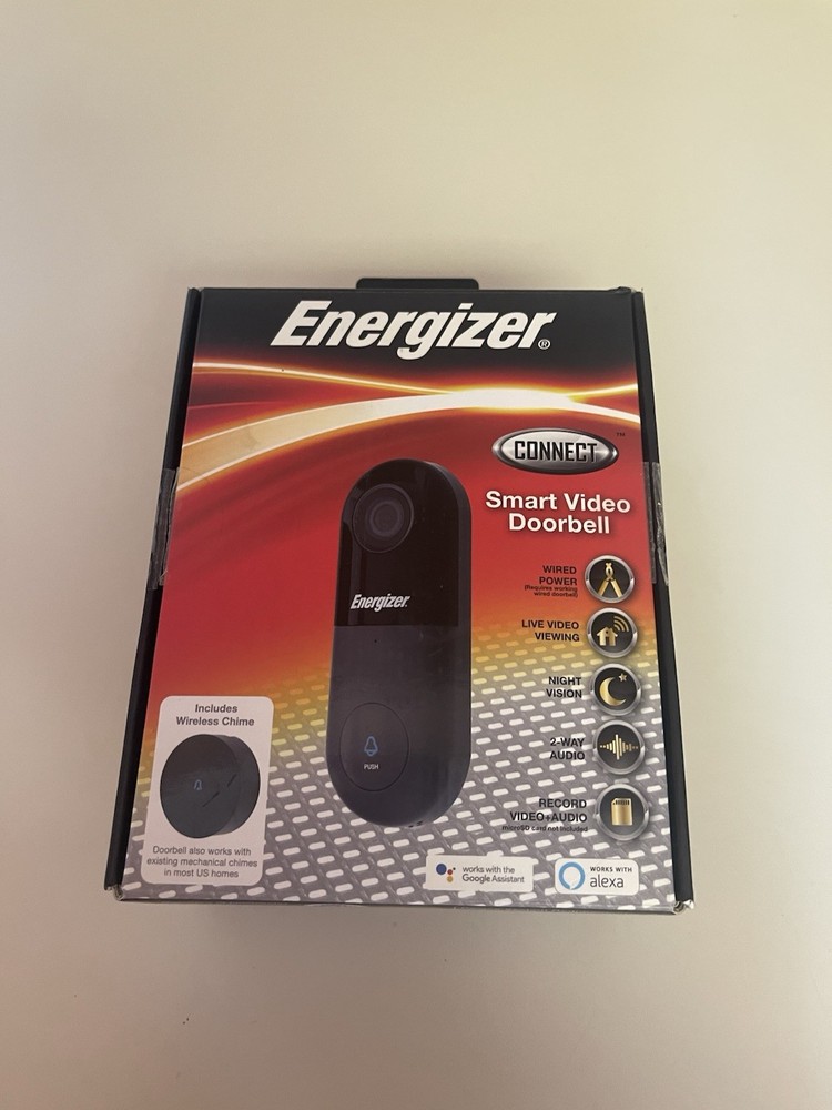 Energizer Connect Smart Video Doorbell