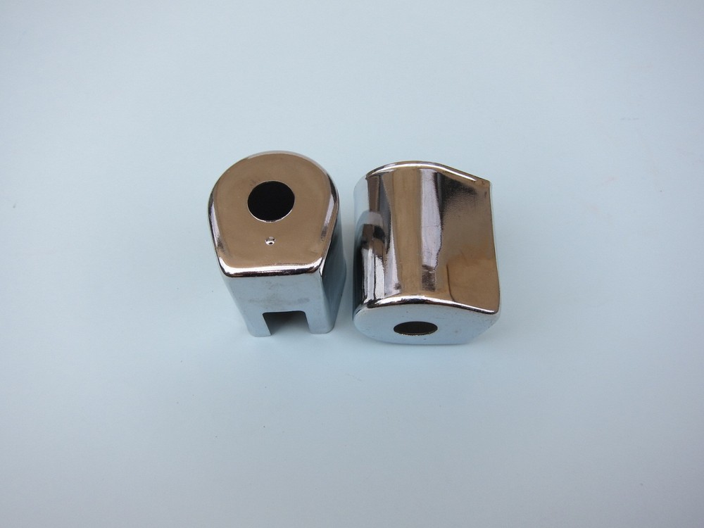 Lowrider Hydraulics delta dump cap, chrome, 2 pack