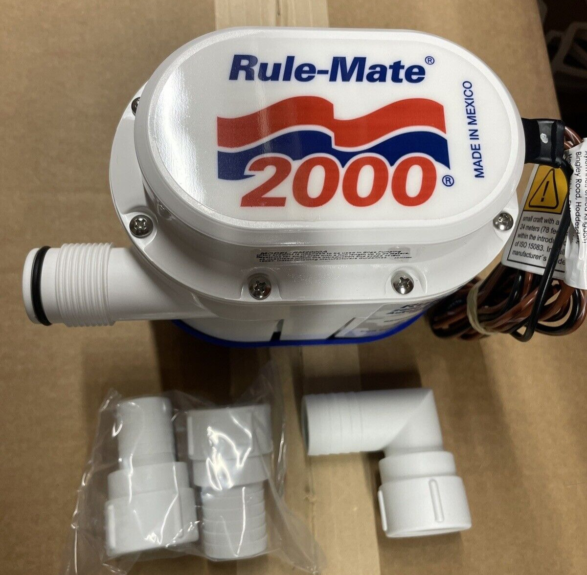 Rule Rule-Mate® 2000 GPH Fully Automated Bilge Pump - 12V RM2000A