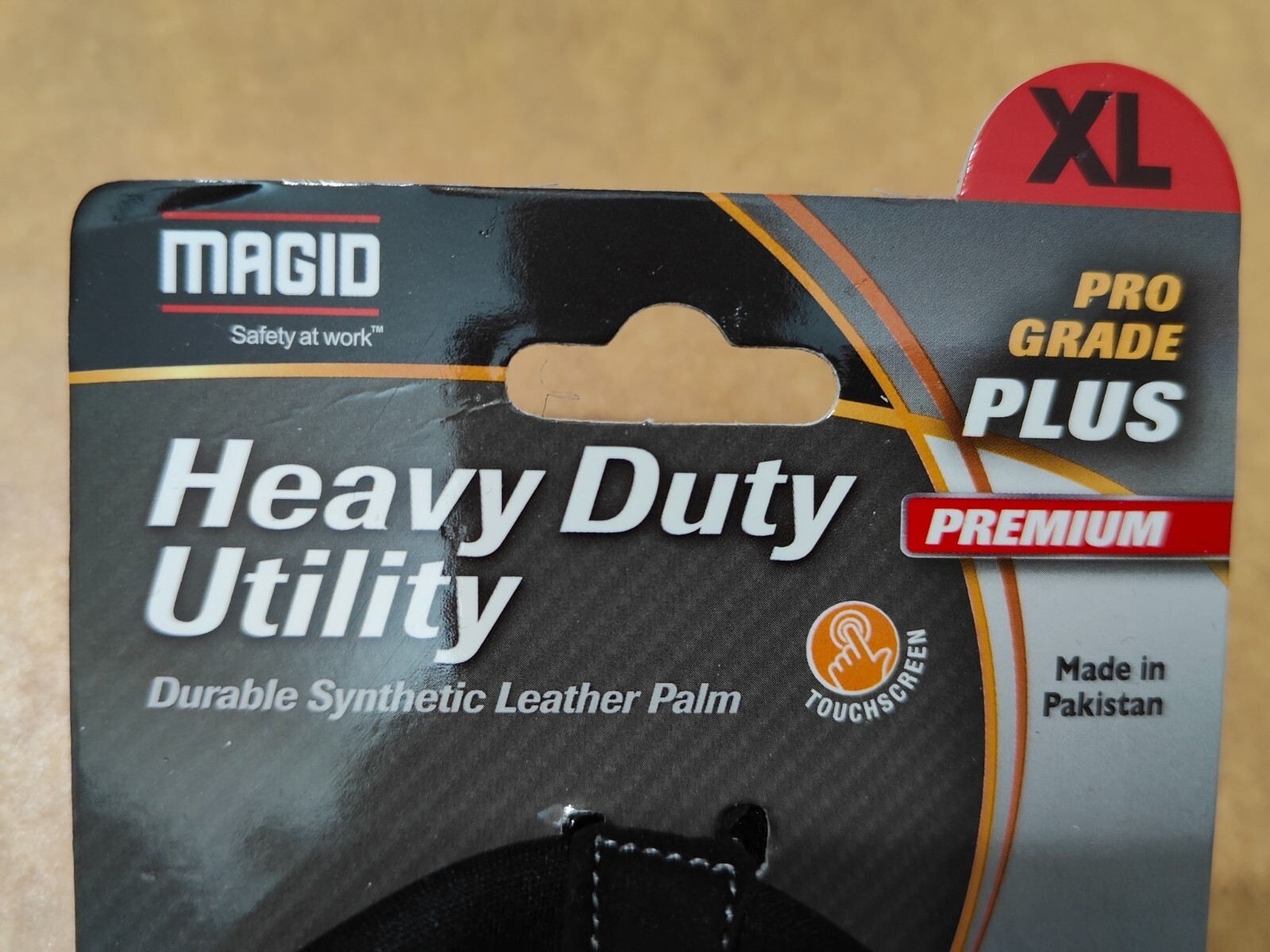 Magid ProGrade Plus Synthetic Leather Palm Heavy Duty Utility Work Glove Men XL