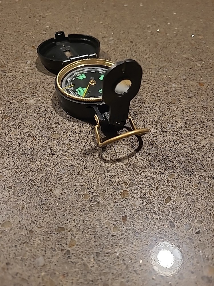 Vintage Working Academy Engineer Directional Compass