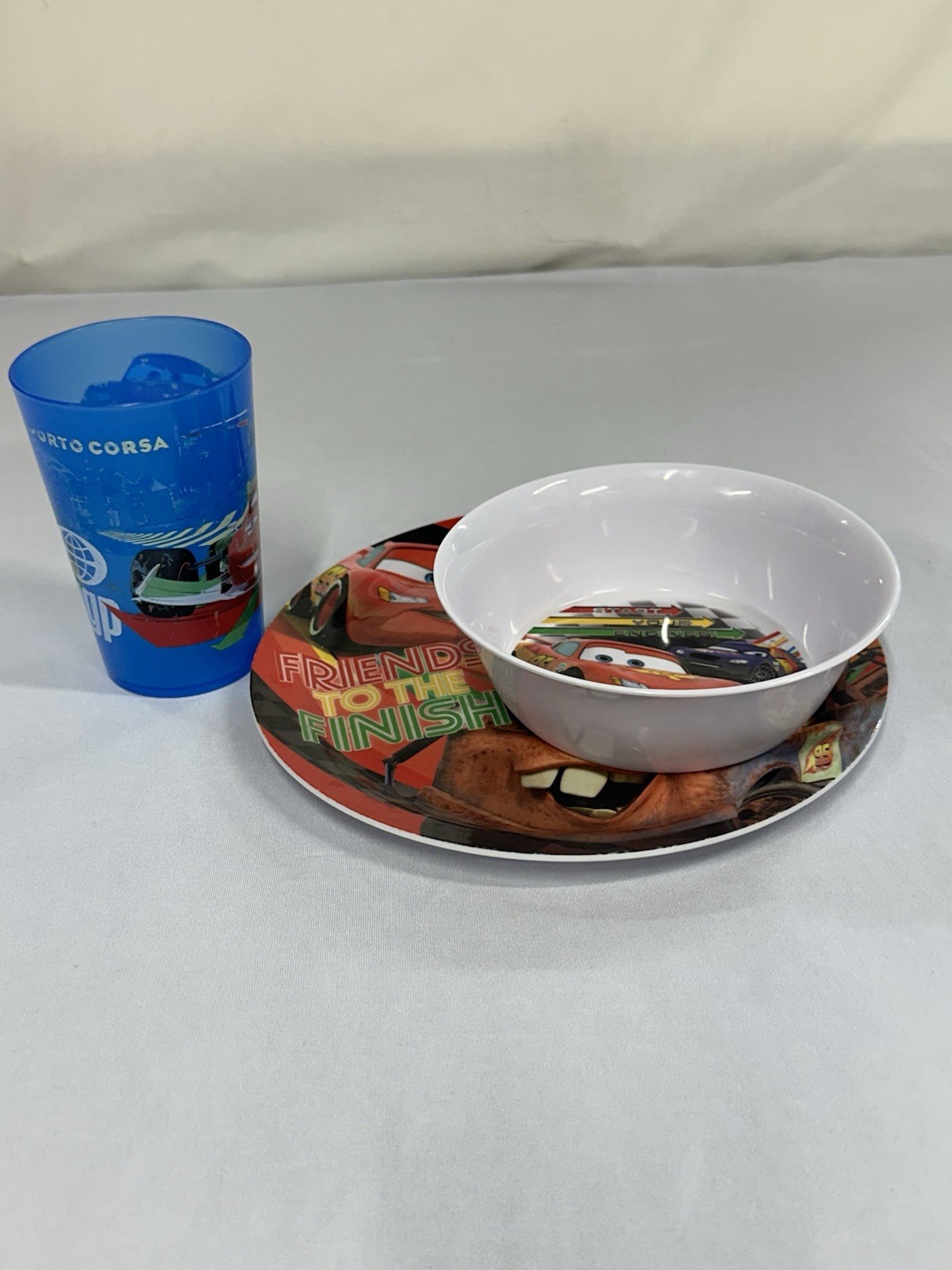 Zak “Cars” Toddler Place Setting (3 Piece)