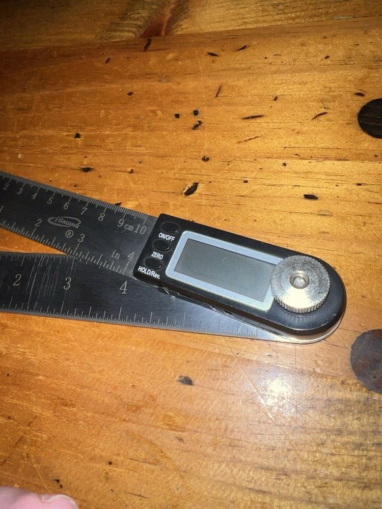 iGaging 7" Electronic Digital Protractor Goniometer Angle Finder Miter Gauge