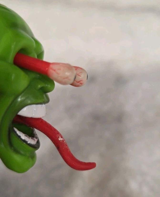 Jim Carrey The MASK Stanley Ipkiss Action Figure Keychain - Rare Vintage 1994