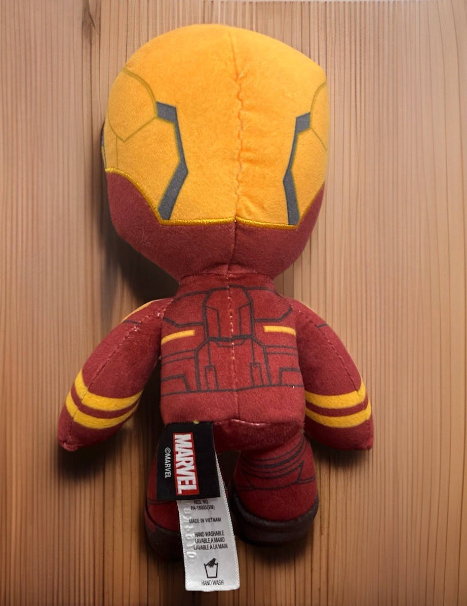 Marvel Plush Lot of 3 Mattel Daredevil 9” Ty Black Panther 6” Ty Spider-Man 6”