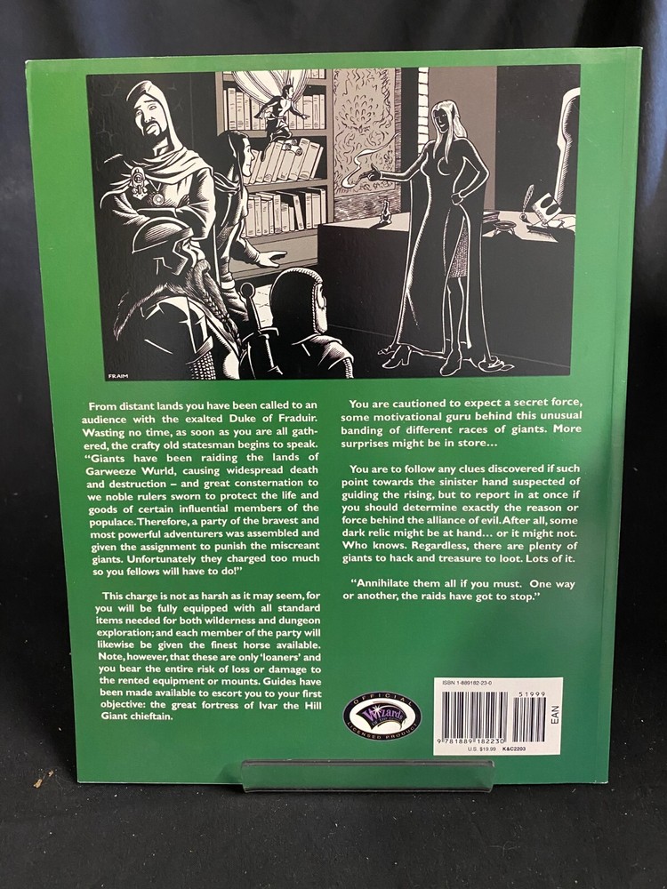 HackMaster RPG : Annihilate the Giants (Kenzer & Co, 2002, EX)