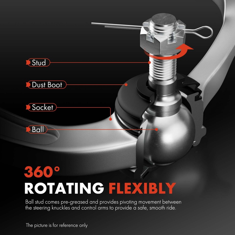 Front Right Upper Control Arm & Ball Joint Assembly for Chevy Silverado 1500 GMC