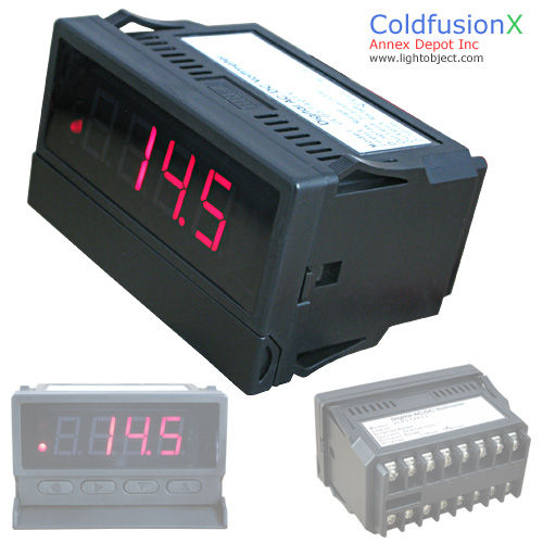 Programmable 4 Digit Red LED
