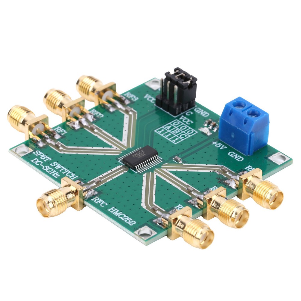 HMC252 DC-3GHz Non-Reflective RF Switch Module Single-Pole 6 Throw Switch C