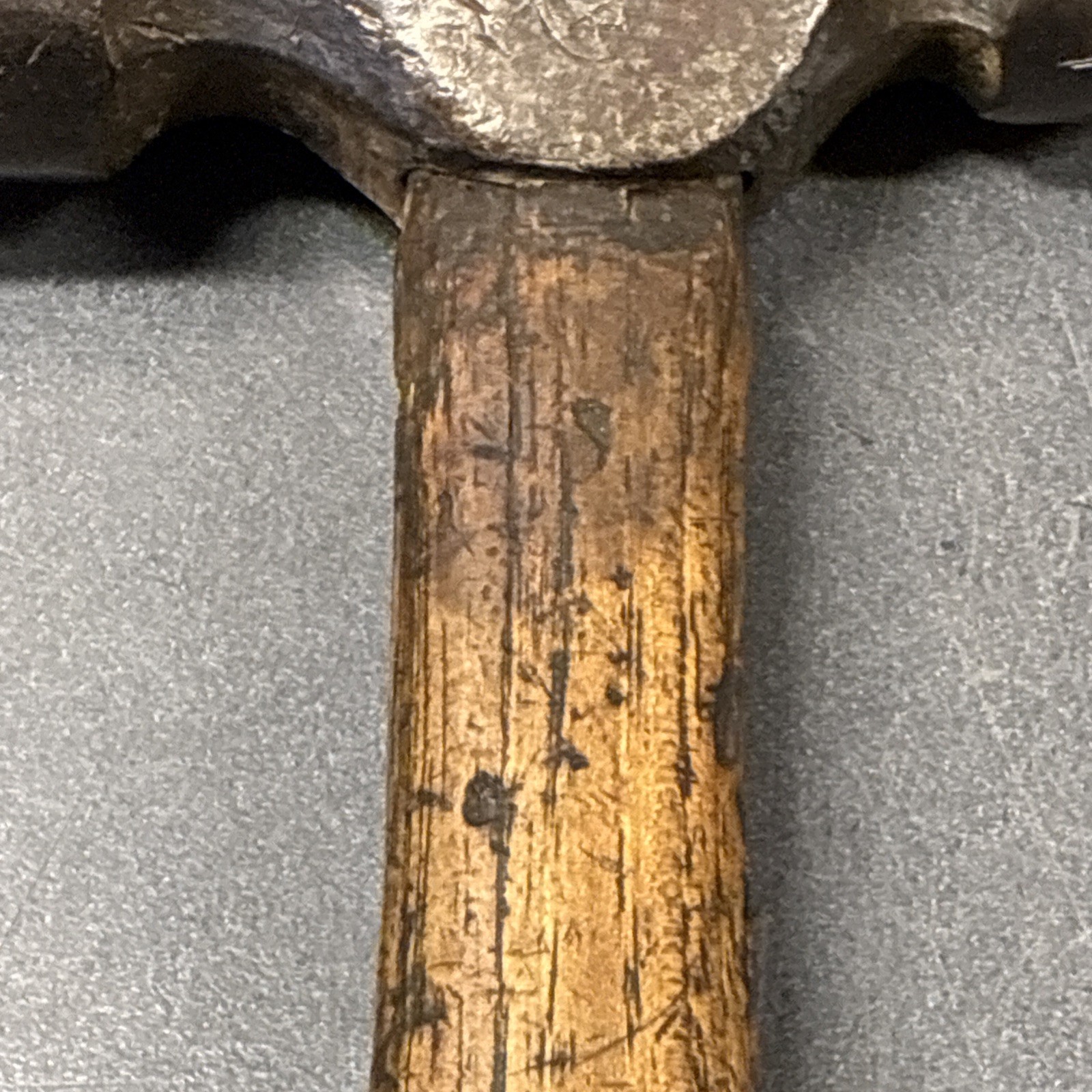 Vintage 1930’s Craftsman Ball Peen Hammer 20 Oz Head Oval Logo