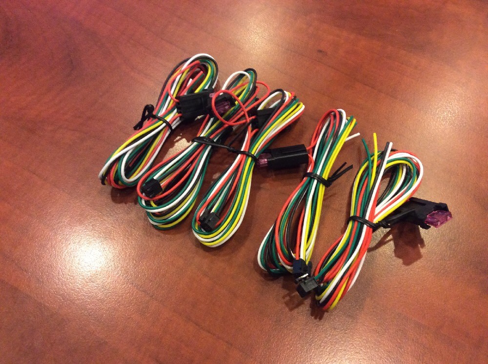 5 Pack - Compustar Arctic Start Firstech CM7200 Brain 6 Pin Low Current Harness
