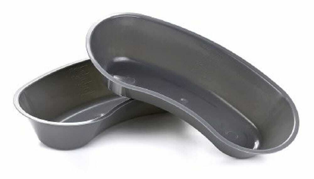 McKesson Emesis Basin Graphite 16 oz. Plastic Single Patient Use 1 Count