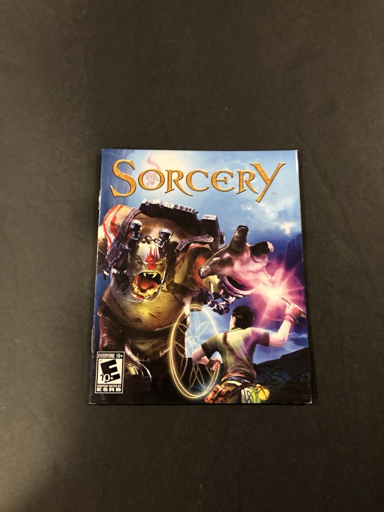 Sorcery ps3 Manual only