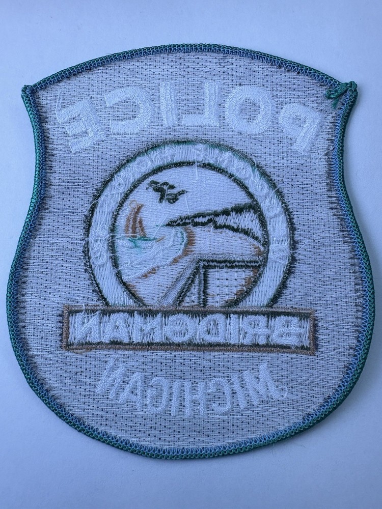 Bridgman Michigan Police Patch