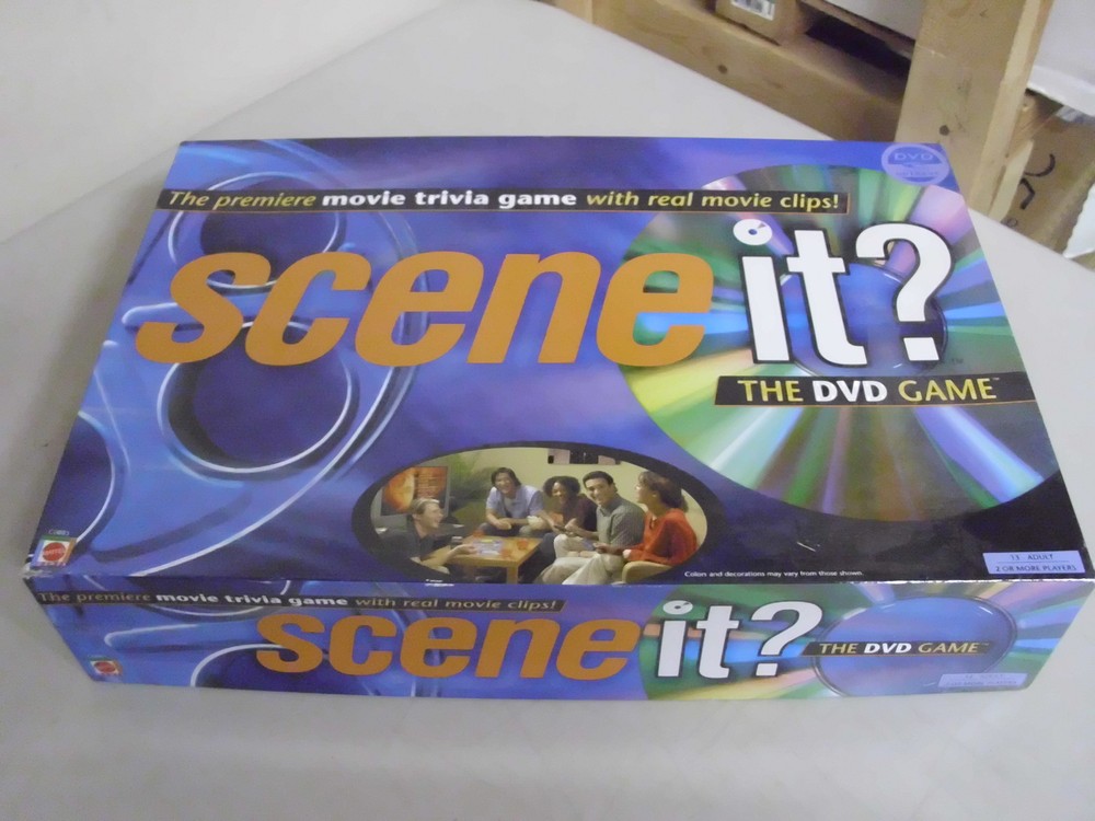 SCENE IT DVD BOARD GAME REPLACEMENT CARDS ONLY