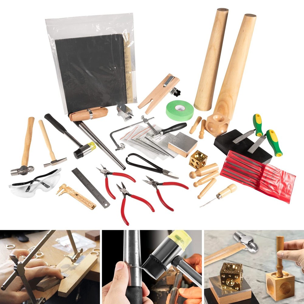 Apprentice Beginners Metalsmith Jewelry Making Tool Metalsmithing Tools Kit