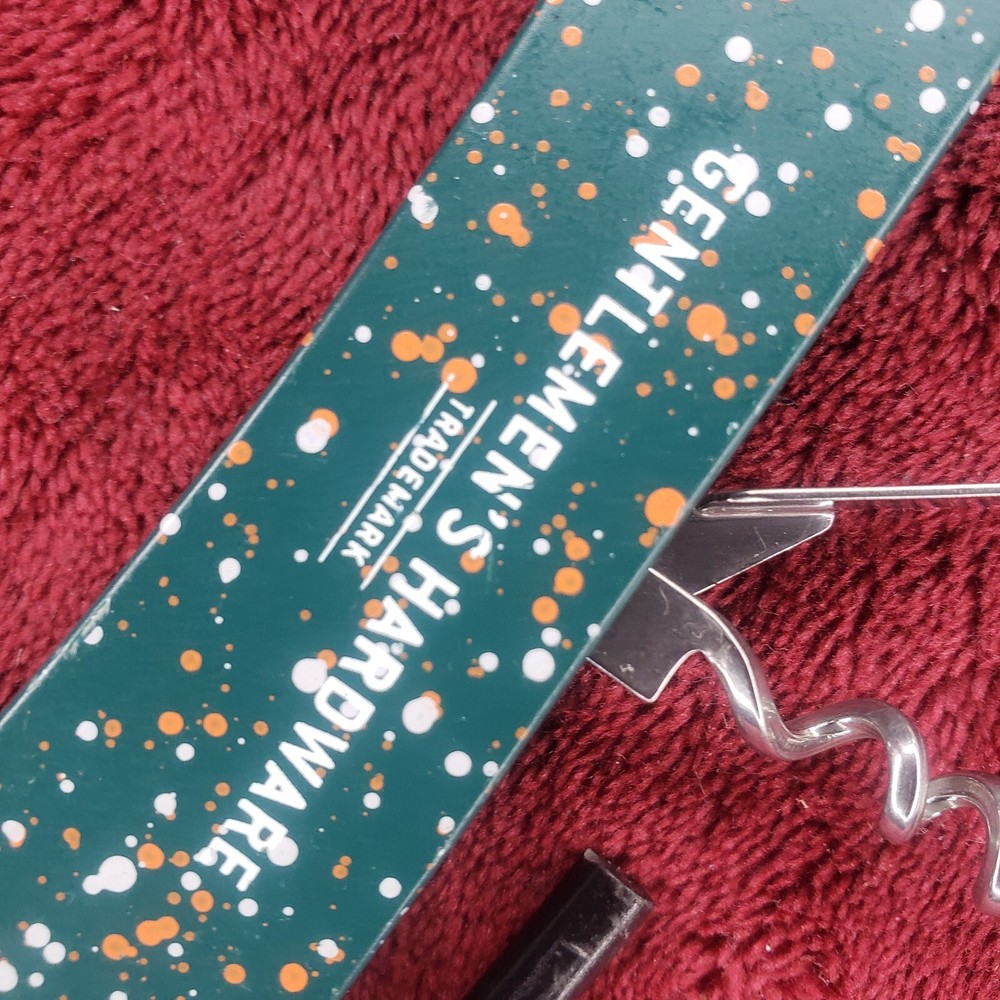 🔴 Gentleman’s Hardware Folding Pocket Knife Multitool fire starter