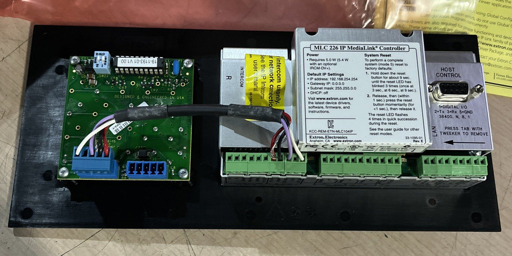EXTRON MLC 226 IP DV CONTROLLER