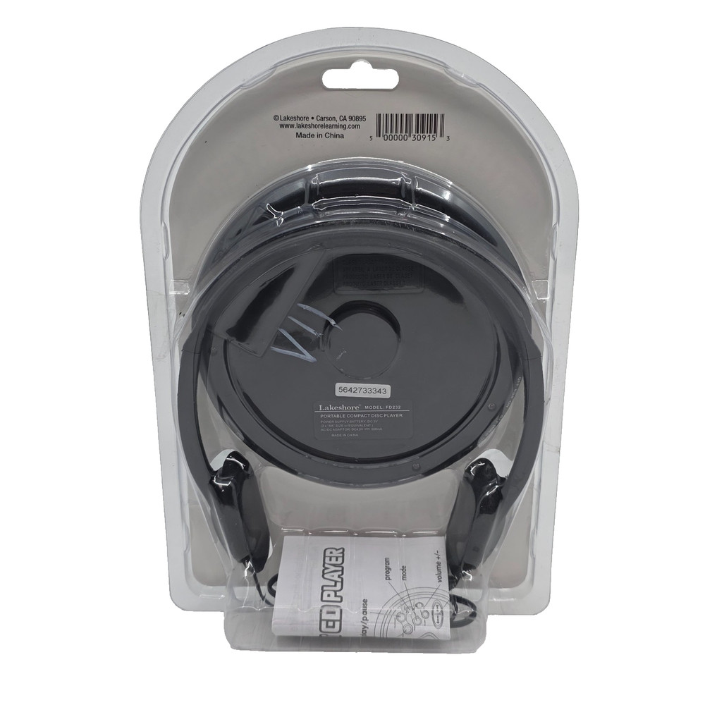 Lakeshore Student CD Player Portable CD Player Classroom Learning SEALEED
