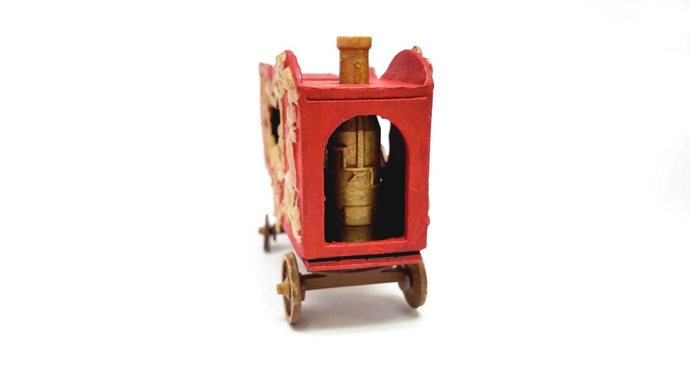 Steam Calliope Circus Kit for Model Train Scenery in HO Scale