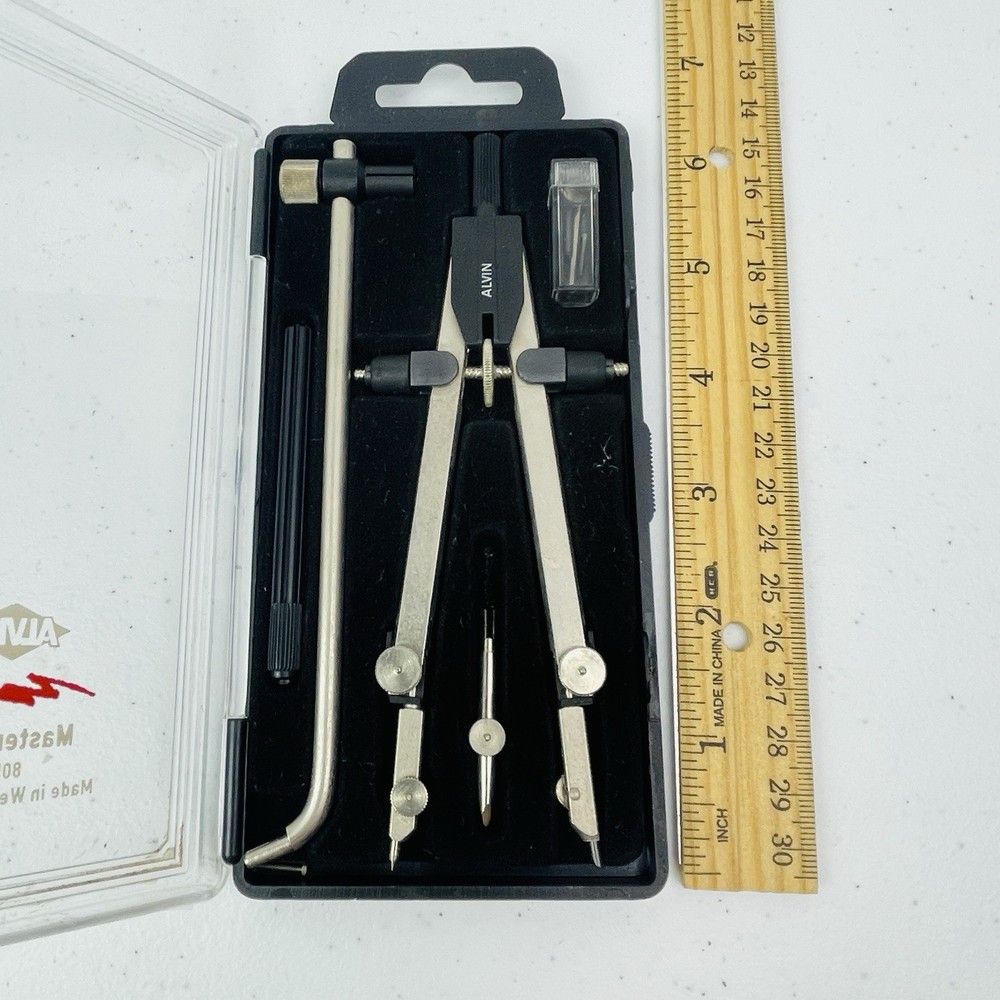 Alvin 805V Basic Bow Combination Compass with Beam Bar West Germany
