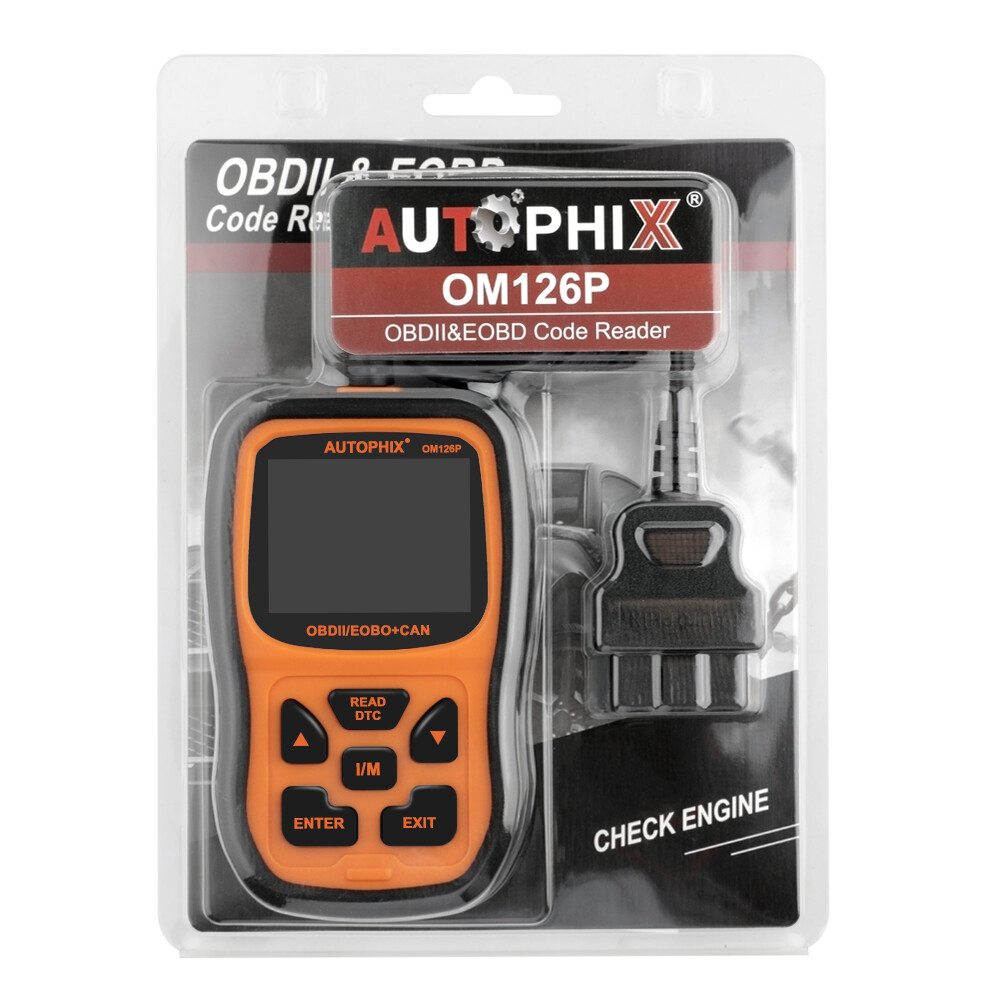 AUTOPHIX OM126P OBD2 Scanner Auto Diagnostic Tool Check Engine Light Code Reader