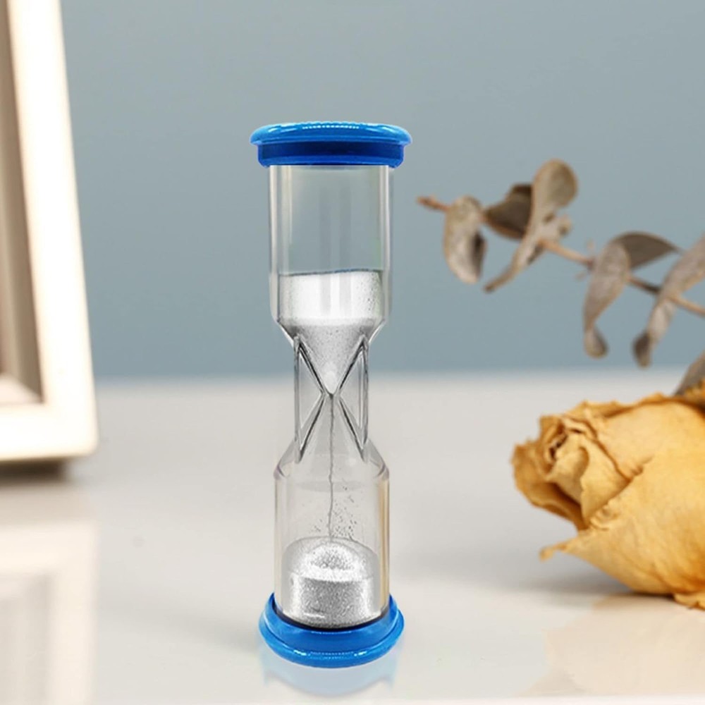 High-Quality Blue Sand Timer - Versatile 2-Minute Timer for Home and Games
