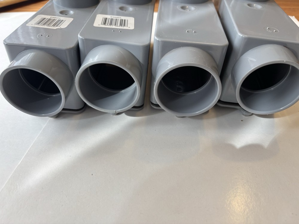 Four (4) Conduit Body Type LB E986H
