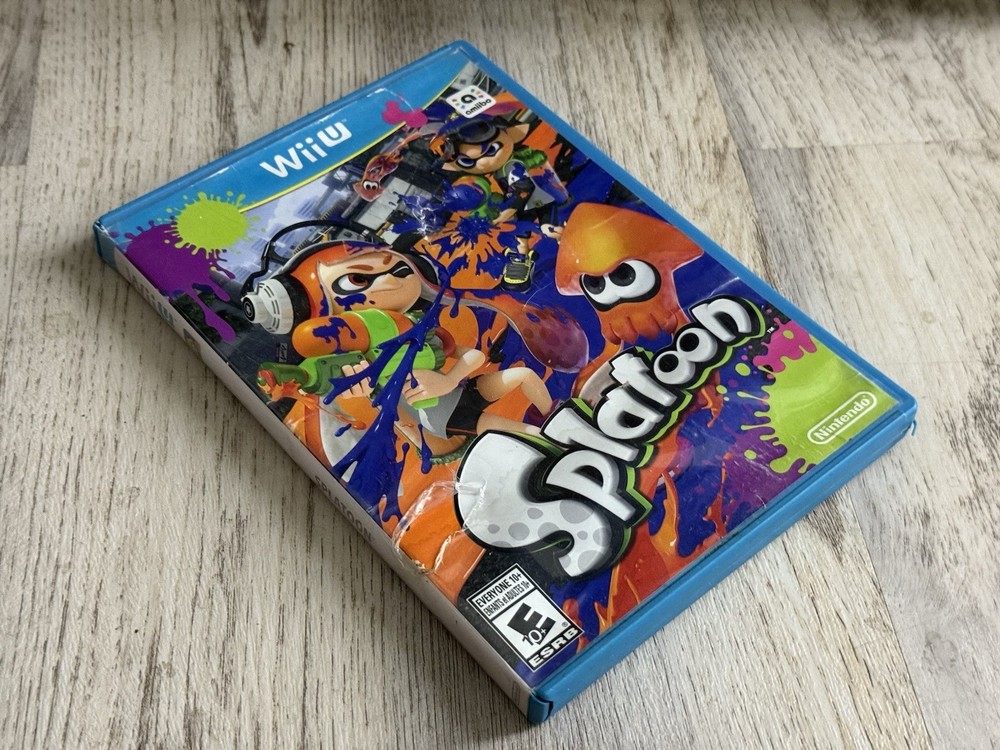 Splatoon - Wii U Game Case *NO GAME*
