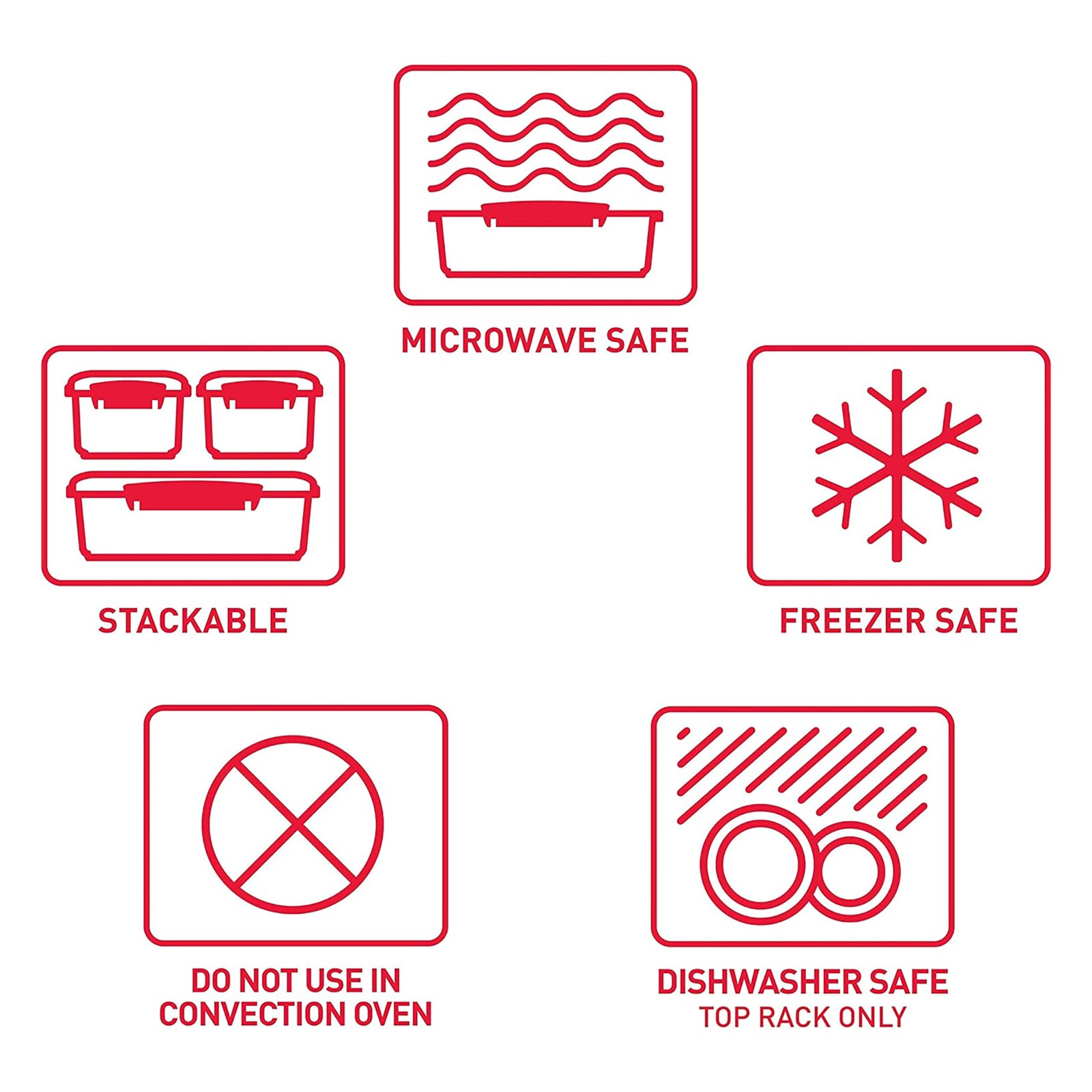 1109ZS Microwave Collection Noodle Bowl 1 Count (Pack of 1) Red