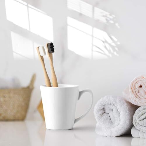 Bamboo Toothbrush Extra Soft Biodegradable Bristles Eco-Friendly 4-Pack