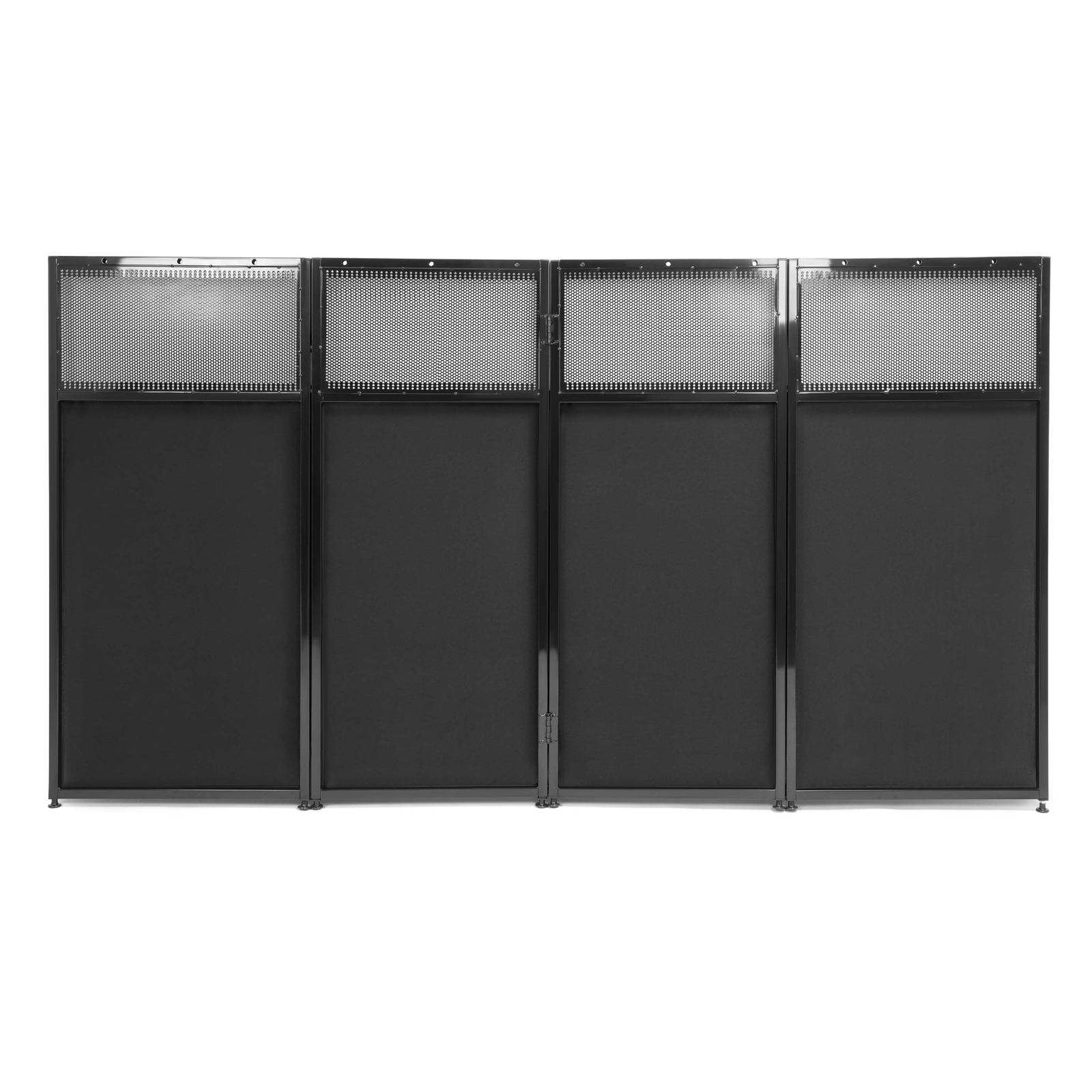 DJ Table Stand Adjustable Booth Facade w/Travel Bag Scrims +Built in Flat Table