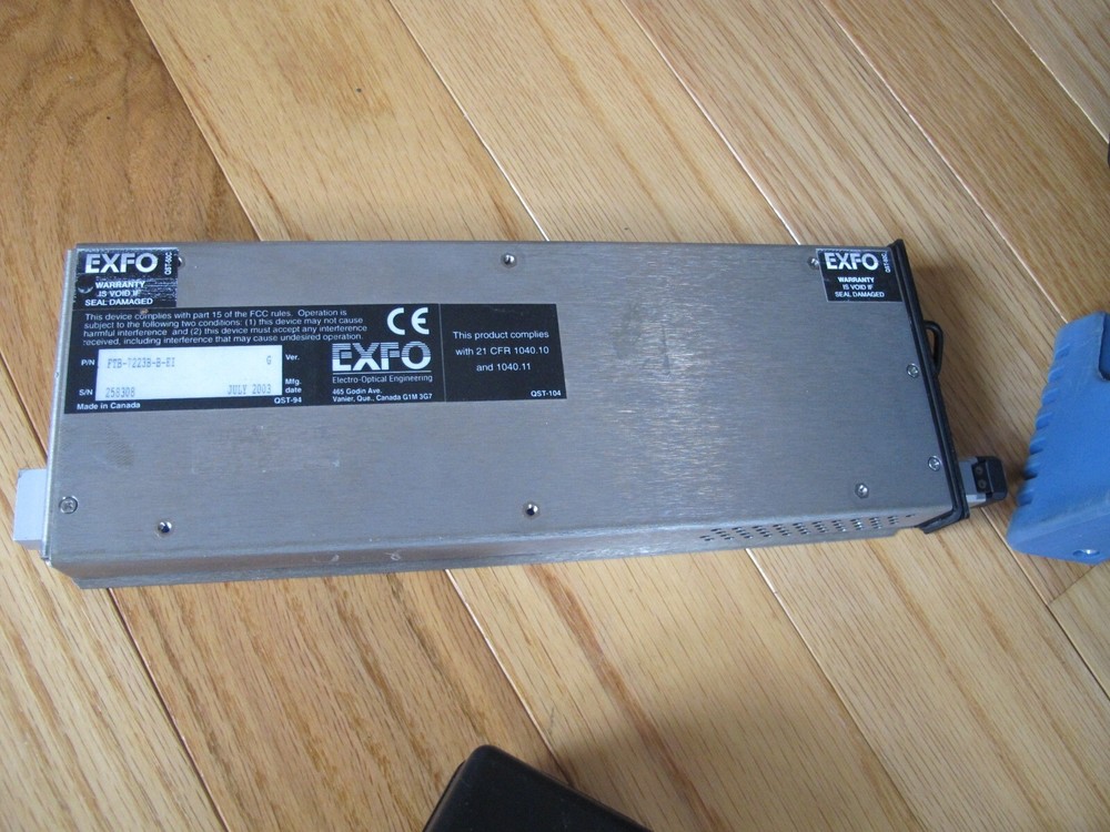 EXFO FTB-100B mini OTDR Test System w case / Accessories / FTB-7223B-B-EI Module
