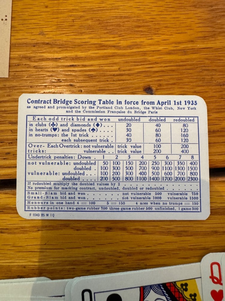 WWII GERMAN ORIGINAL PLAYING CARDS