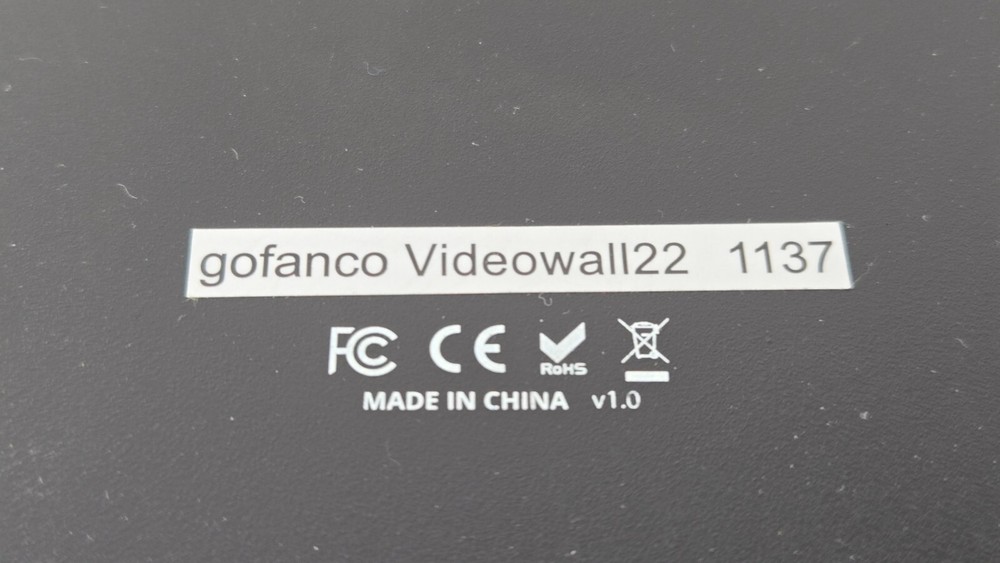 gofanco 2x2 4k Video Wall Controller