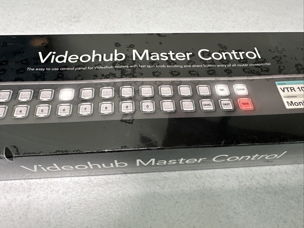 Blackmagic Design Videohub Master Control Unit - NEW in sealed box