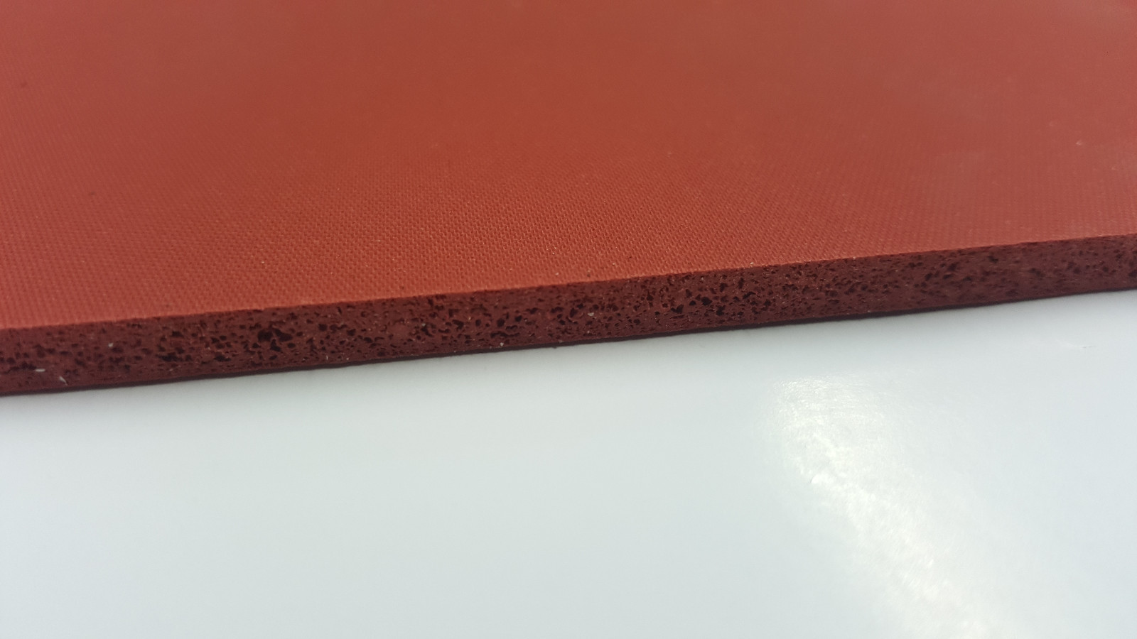 Silicone Sponge Rubber Sheet 1/8 Thick 36 in High Temp New