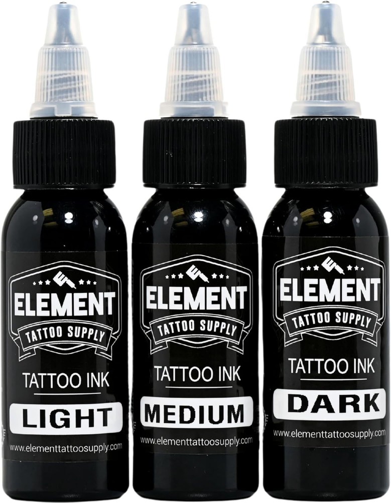 Professional Greywash Ink Set - Smooth Shading & Outlining