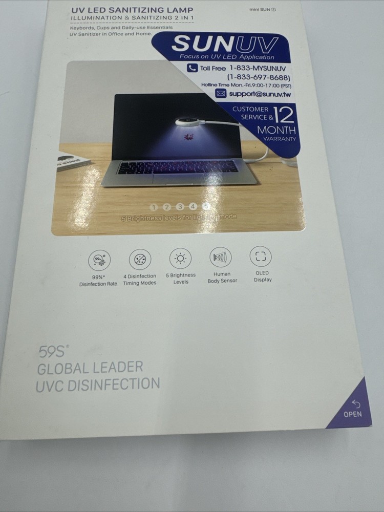 USB UV Sanitizing Light