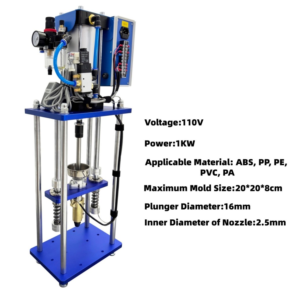 Vertical Pneumatic Injection Molding Machine Laboratory Sample Forming Machine