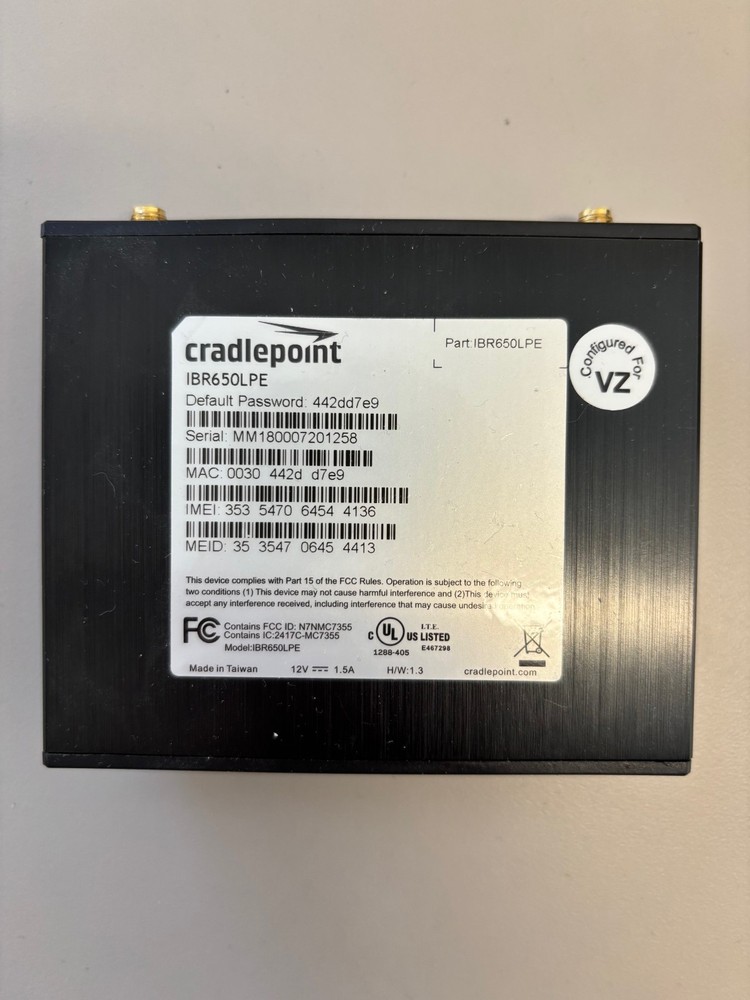 Cradlepoint IBR600LPE lot