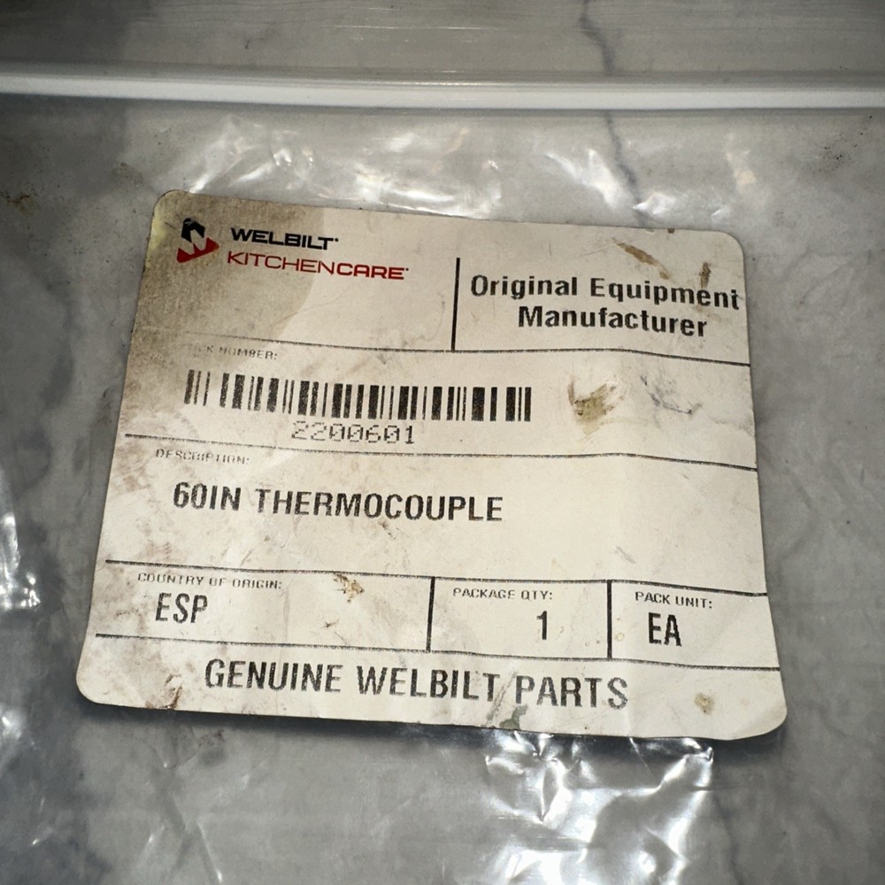 Thermocouple 60” Welbilt