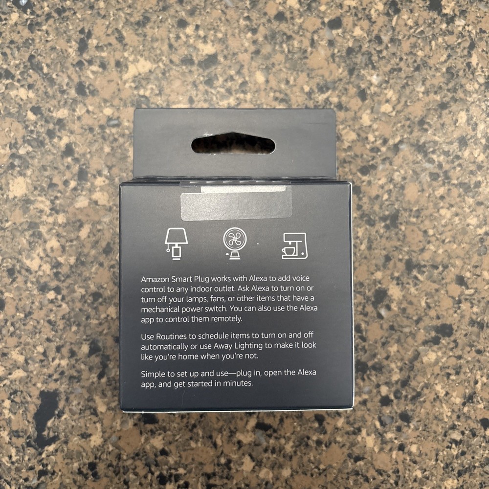 Amazon Smart Plug New, Sealed In Box