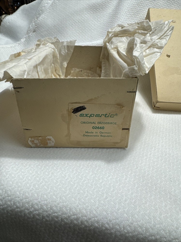 Original Erzgebirge Incense Smoker Original Box