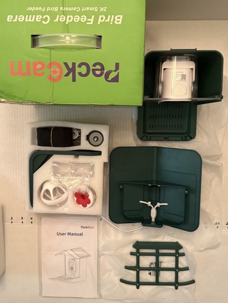 Smart Camera Bird Feeder Solar Powered
