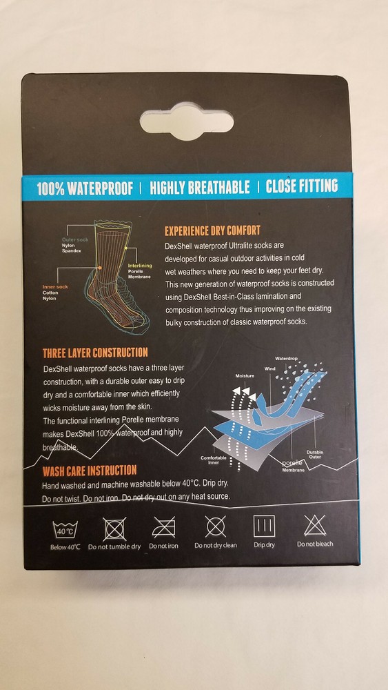 DexShell UltraLite Biking Socks