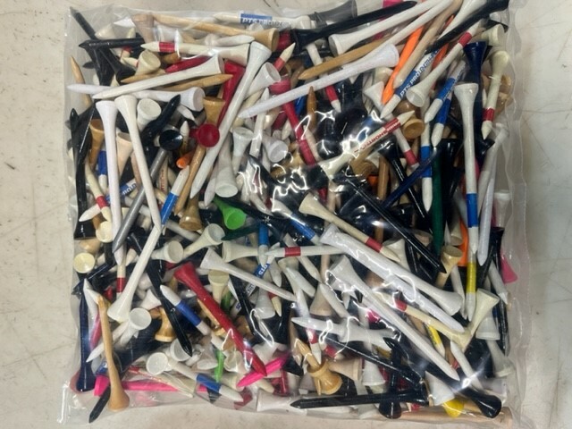 Pride Golf Tee 2 1/8", Standard Mix, 125 count bag