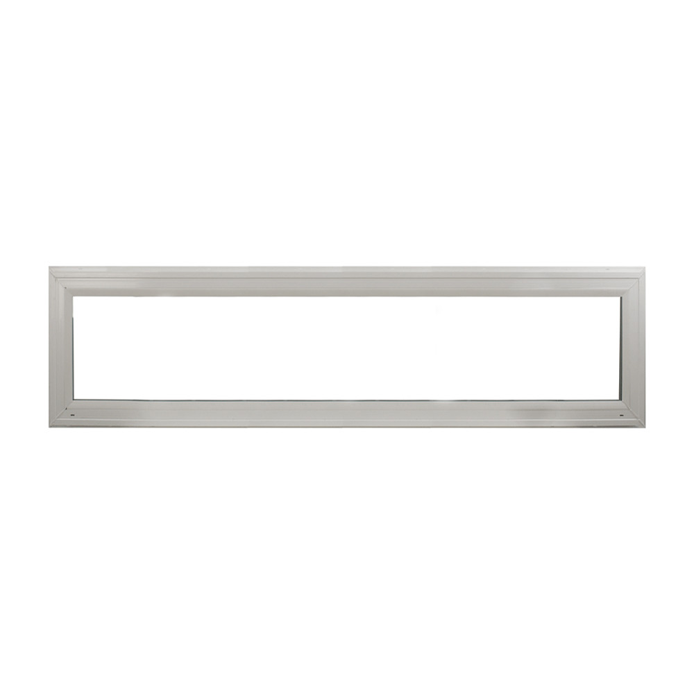 Double Pane Transom Window 72" x 12", Florida Approved Vinyl Argon Low E DP50