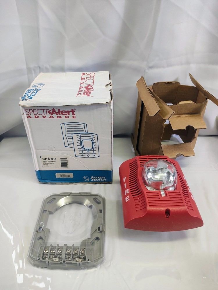 System Sensor SPSRH Wall Mount Speaker/Strobe